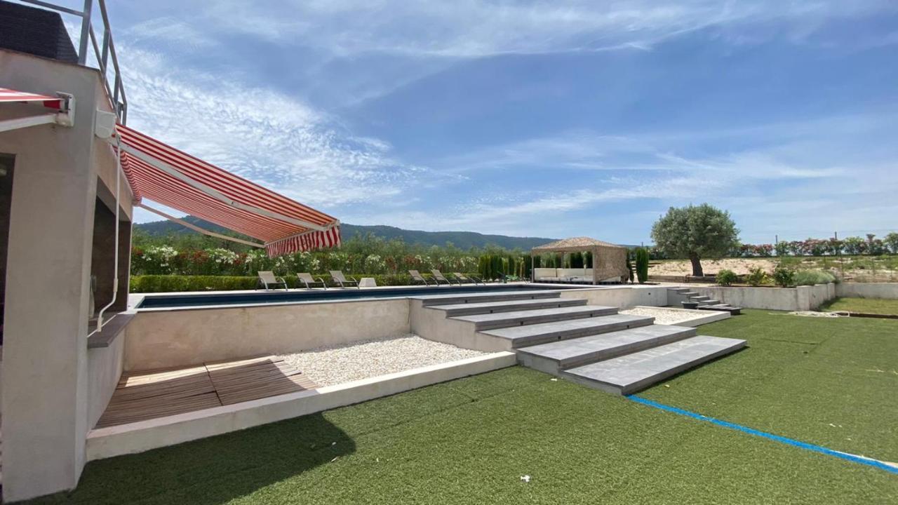 White House En Enguera - Fantastica Casa Con Jacuzzi Piscina Y Barbacoa Διαμέρισμα Εξωτερικό φωτογραφία